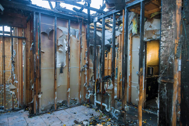 Professional Fire Damage Assessment technician working in Hewitt, TX